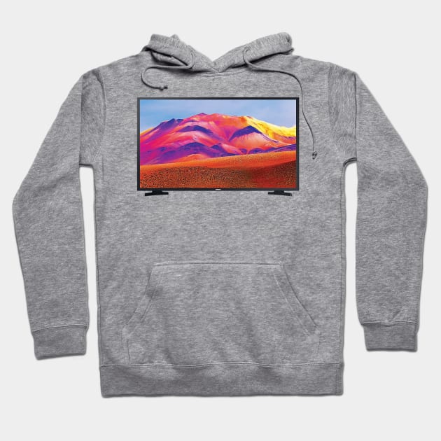 smart tv Hoodie by richercollections